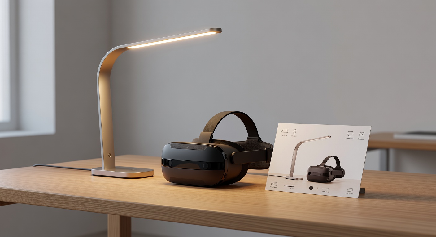 Aura LED Smart Desk Lamp